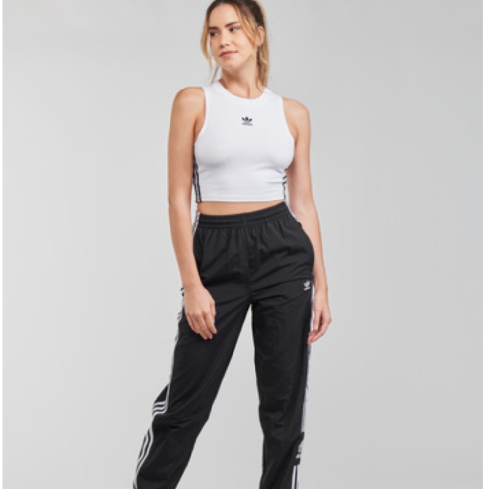 Adidas Originals Adicolor Trefoil Track Pants Black Size Small